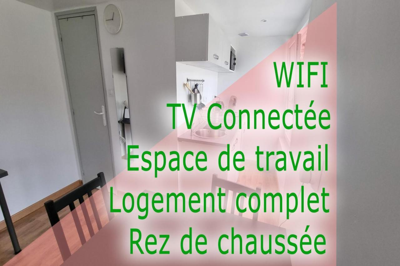 Studio En Rez-De-Chaussee - Le Petit Chateau Avesnois - Tv - Wifi - Logement Entier Avesnes-sur-Helpe Exteriér fotografie